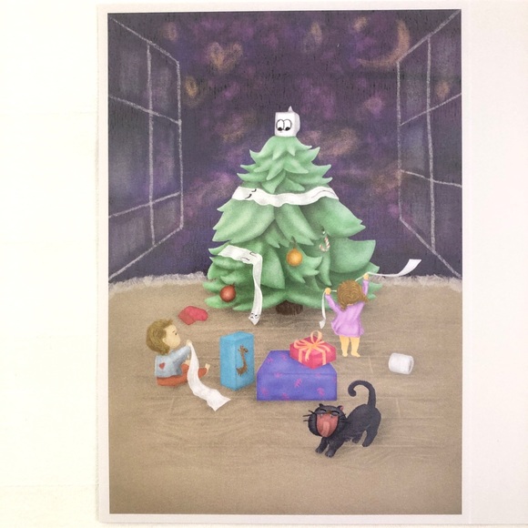 Classic Christmas Cards - two cards - Picture 1 of 2